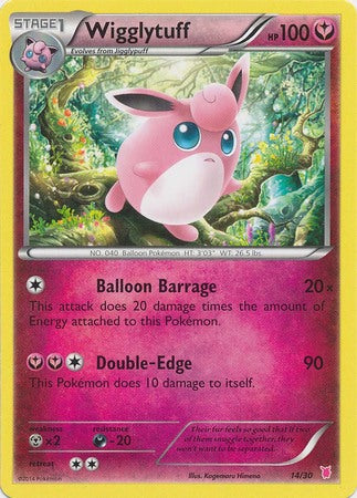 Wigglytuff (14/30) [XY: Trainer Kit 1 - Wigglytuff] | Golgari Games