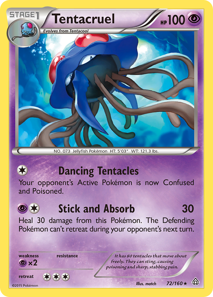 Tentacruel (72/160) [XY: Primal Clash] | Golgari Games