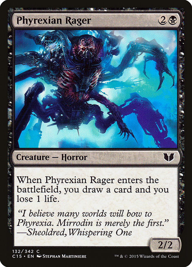 Phyrexian Rager [Commander 2015] | Golgari Games