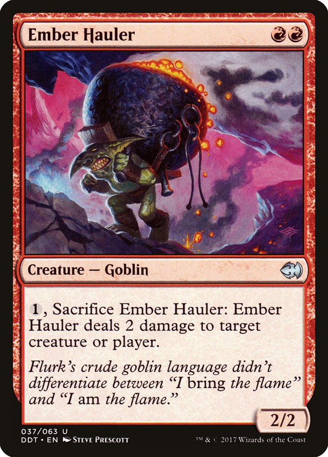 Ember Hauler [Duel Decks: Merfolk vs. Goblins] | Local Legends