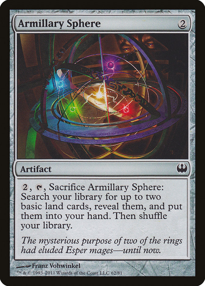 Armillary Sphere [Duel Decks: Knights vs. Dragons] | Local Legends