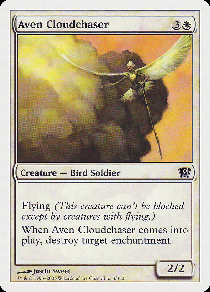 Aven Cloudchaser [Ninth Edition] | Golgari Games