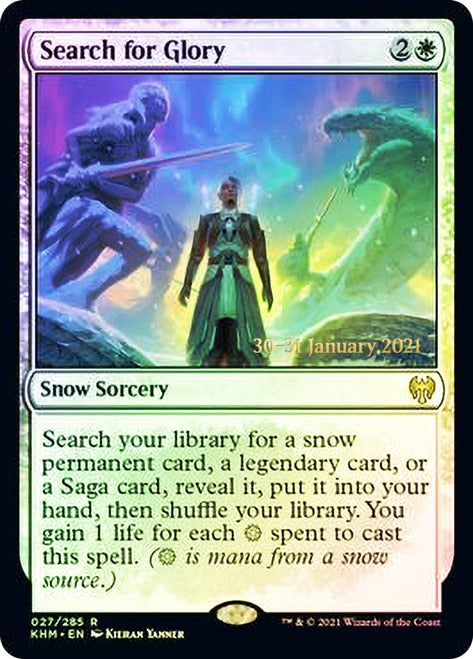 Search for Glory [Kaldheim Prerelease Promos] | Golgari Games