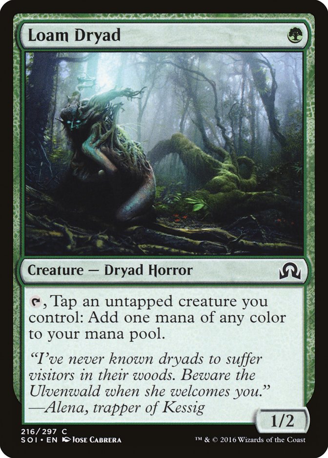 Loam Dryad [Shadows over Innistrad] | Local Legends