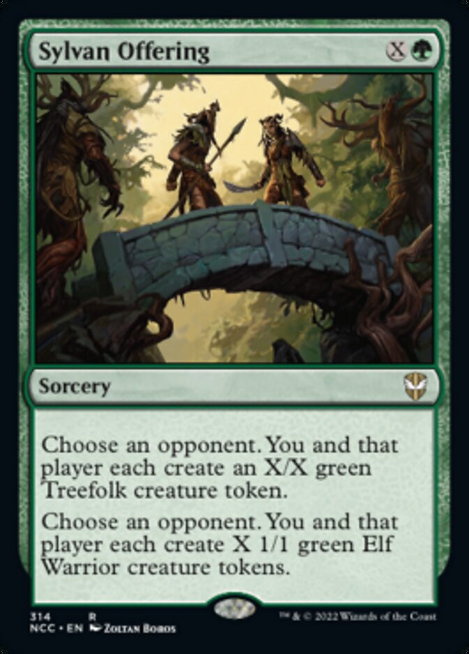 Sylvan Offering [Streets of New Capenna Commander] | Local Legends