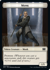 Faerie Rogue // Monk Double-sided Token [Double Masters 2022 Tokens] | Local Legends
