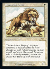Savannah Lions (Retro) [30th Anniversary Edition] | Local Legends