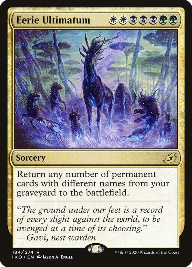 Eerie Ultimatum [Ikoria: Lair of Behemoths] | Local Legends