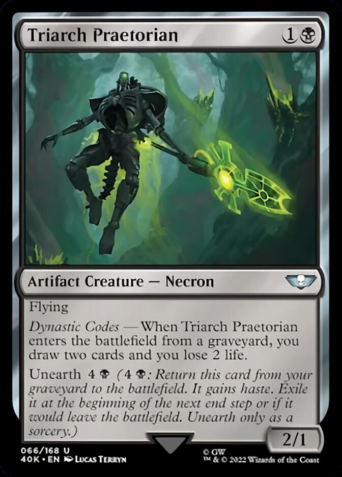 Triarch Praetorian (Surge Foil) [Universes Beyond: Warhammer 40,000] | Local Legends