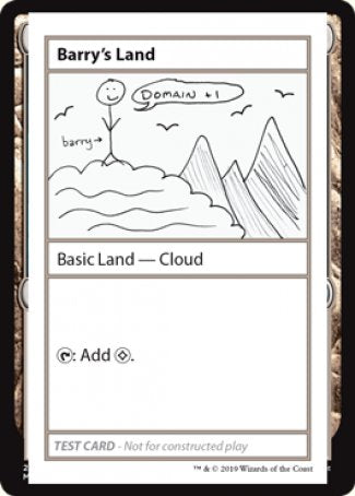 Barry's Land (2021 Edition) [Mystery Booster Playtest Cards] | Golgari Games