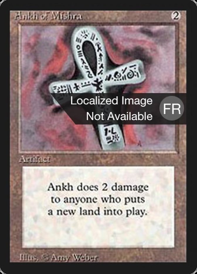 Ankh of Mishra [Foreign Black Border] | Golgari Games