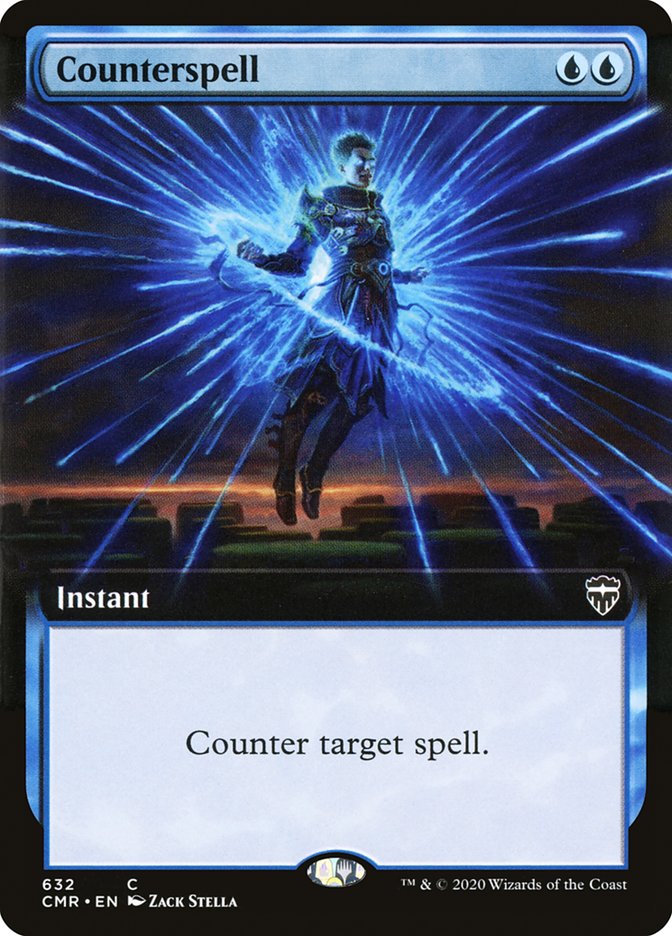Counterspell (Extended Art) [Commander Legends] | Local Legends