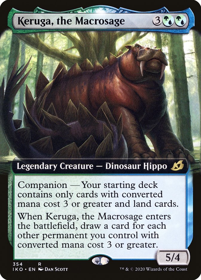 Keruga, the Macrosage (Extended Art) [Ikoria: Lair of Behemoths] | Local Legends