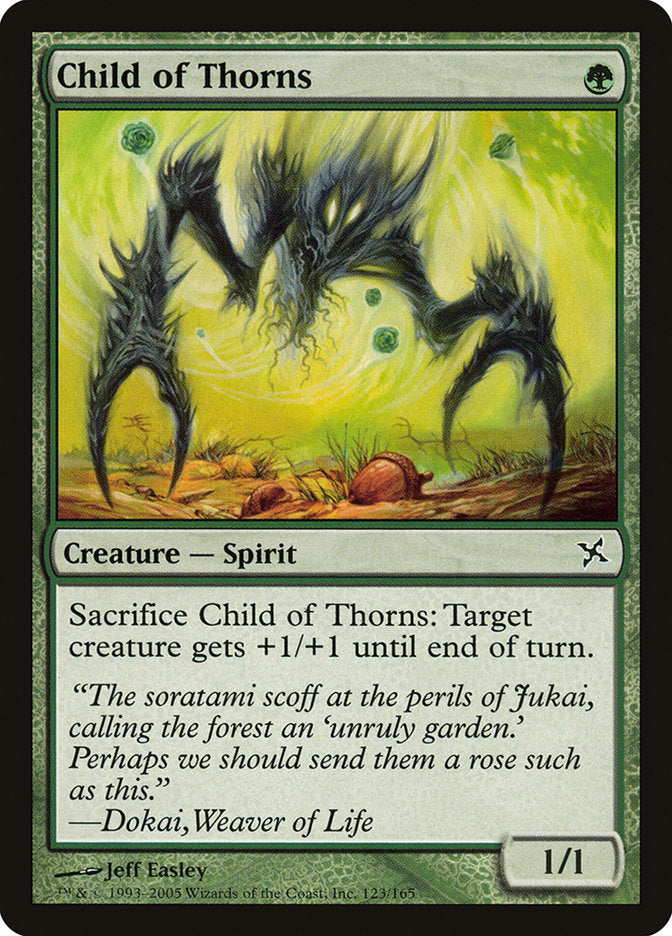 Child of Thorns [Betrayers of Kamigawa] | Golgari Games