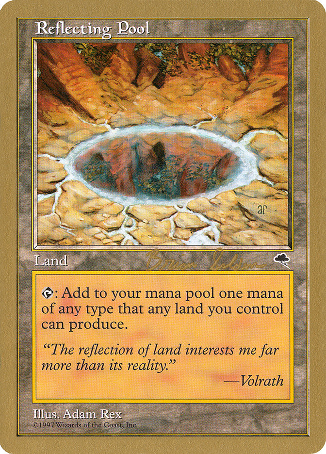 Reflecting Pool (Brian Selden) [World Championship Decks 1998] | Golgari Games