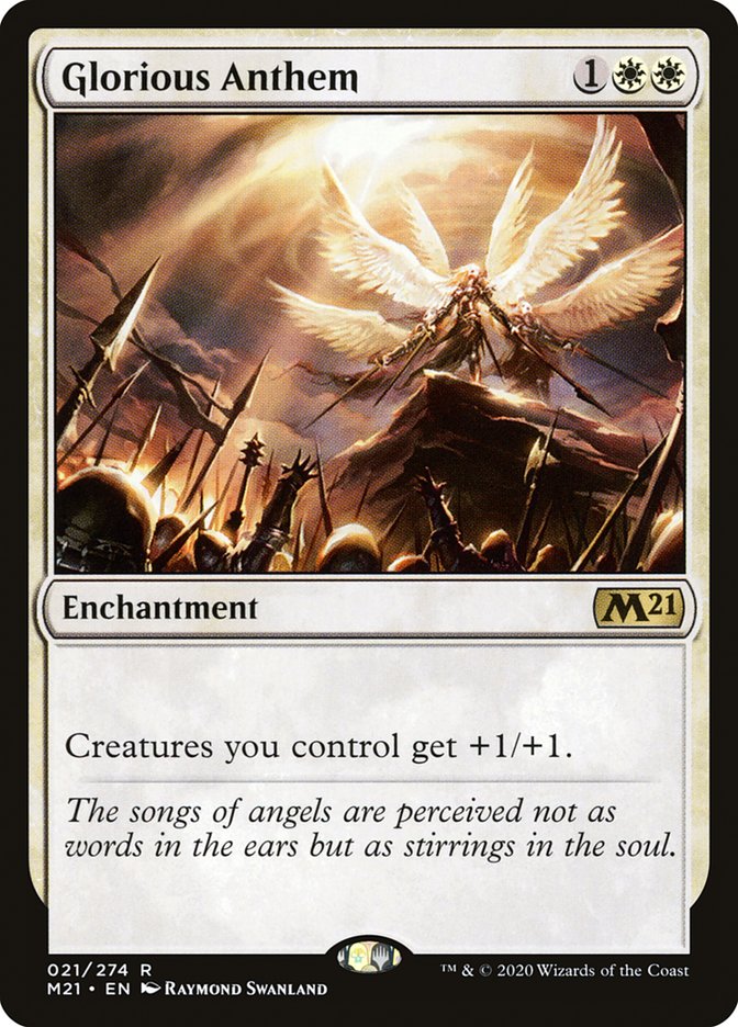 Glorious Anthem [Core Set 2021] | Local Legends
