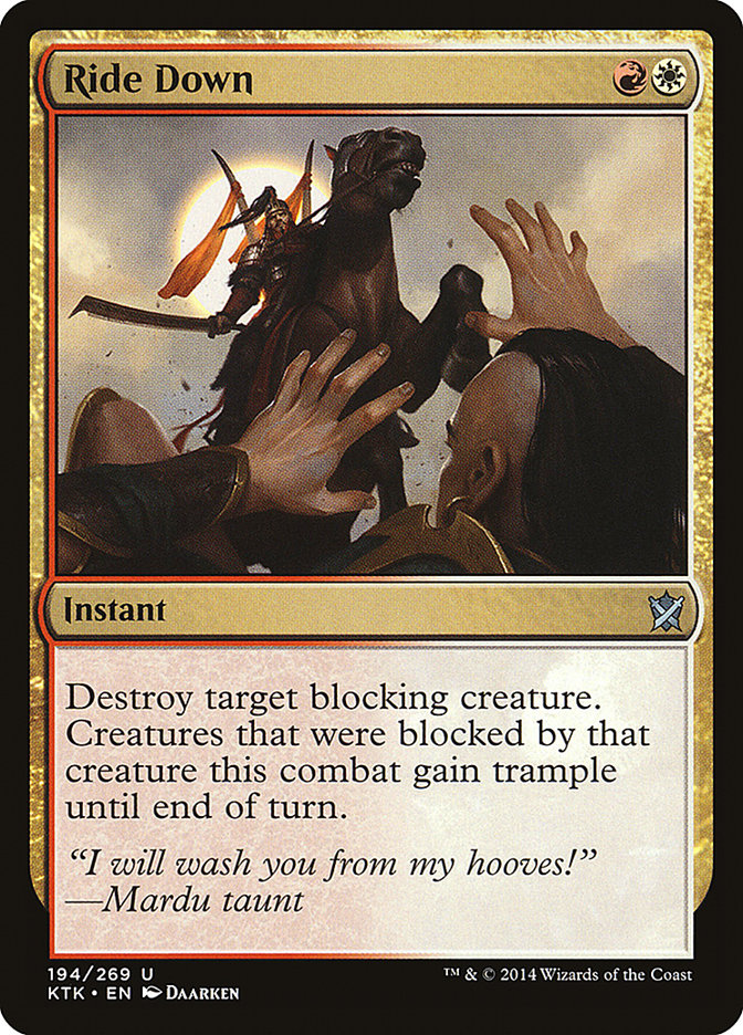 Ride Down [Khans of Tarkir] | Local Legends