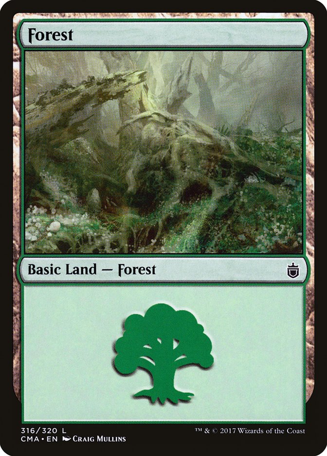 Forest (316) [Commander Anthology] | Golgari Games