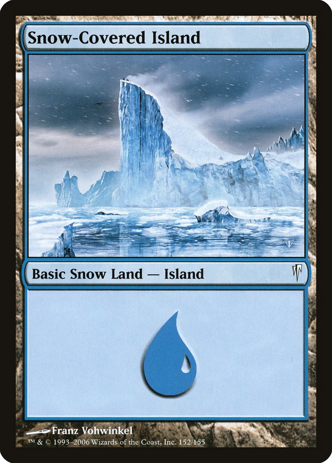 Snow-Covered Island [Coldsnap] | Golgari Games