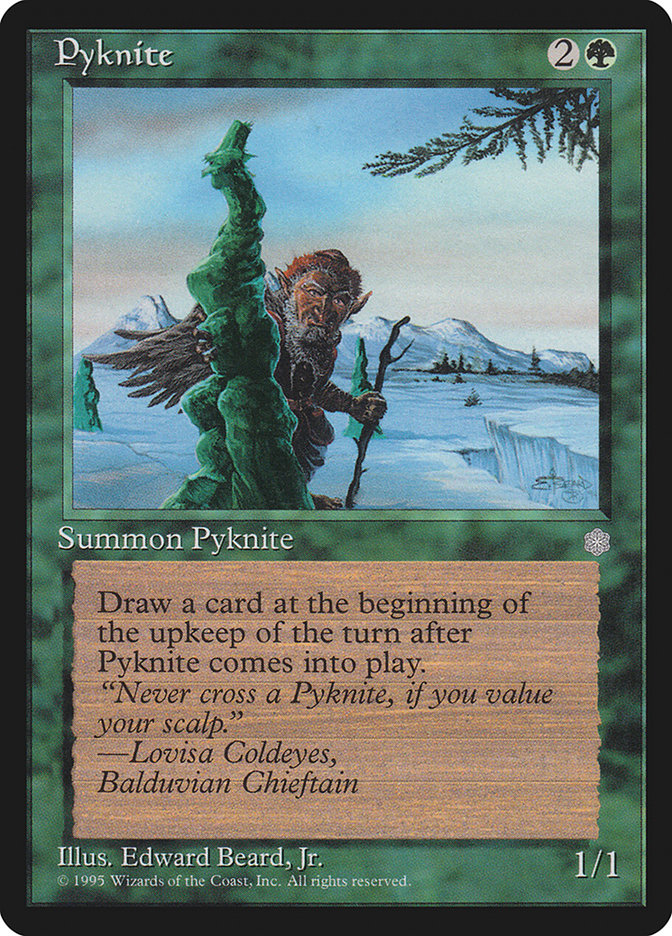 Pyknite [Ice Age] | Golgari Games