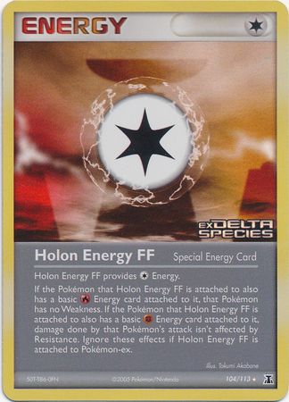 Holon Energy FF (104/113) (Stamped) [EX: Delta Species] | Golgari Games