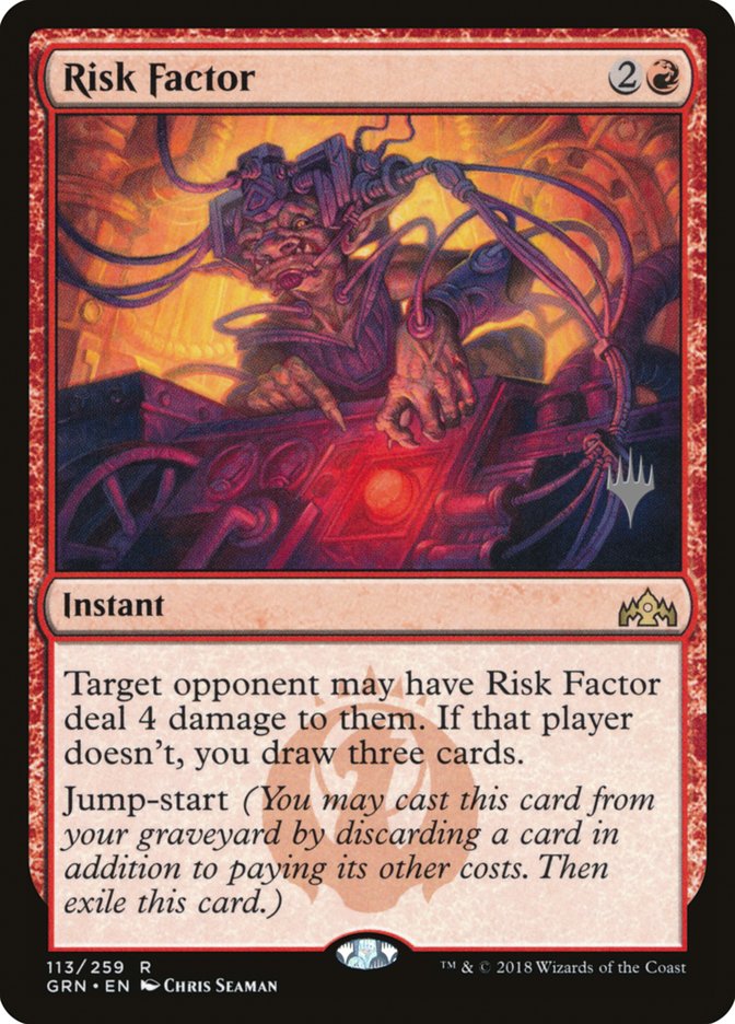 Risk Factor (Promo Pack) [Guilds of Ravnica Promos] | Local Legends