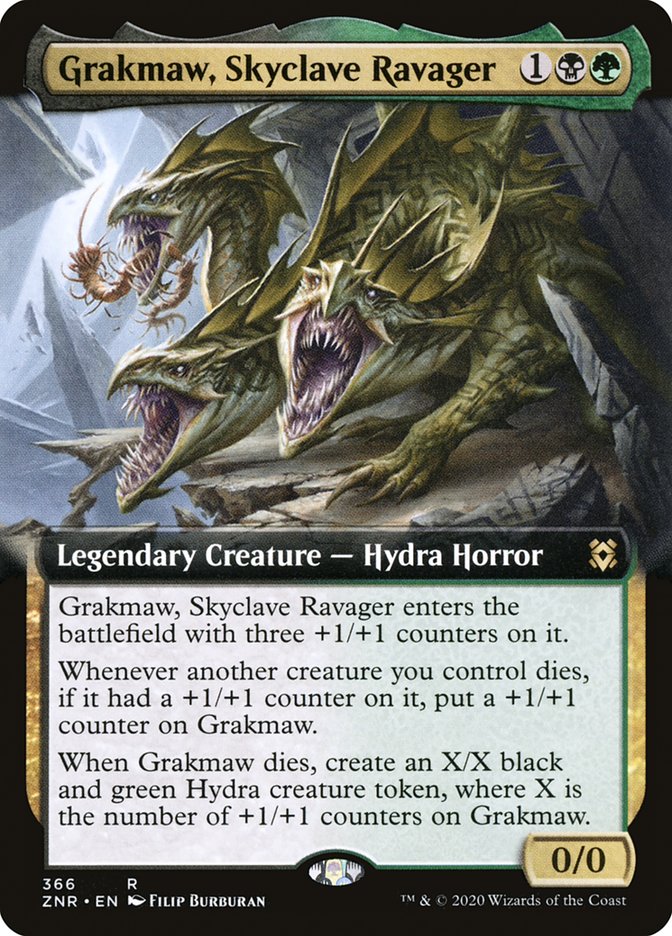 Grakmaw, Skyclave Ravager (Extended Art) [Zendikar Rising] | Local Legends