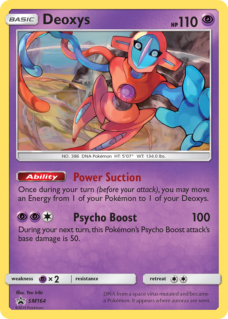 Deoxys (SM164) [Sun & Moon: Black Star Promos] | Golgari Games