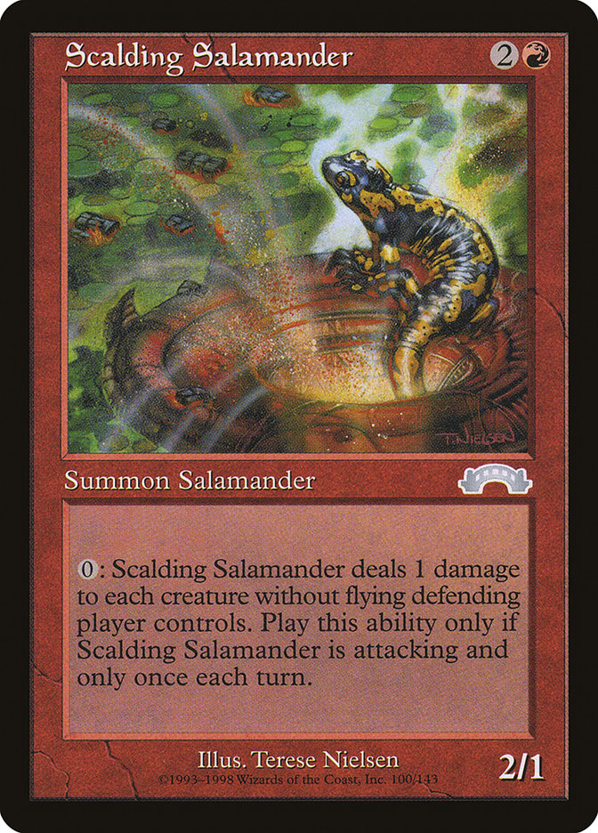 Scalding Salamander [Exodus] | Golgari Games