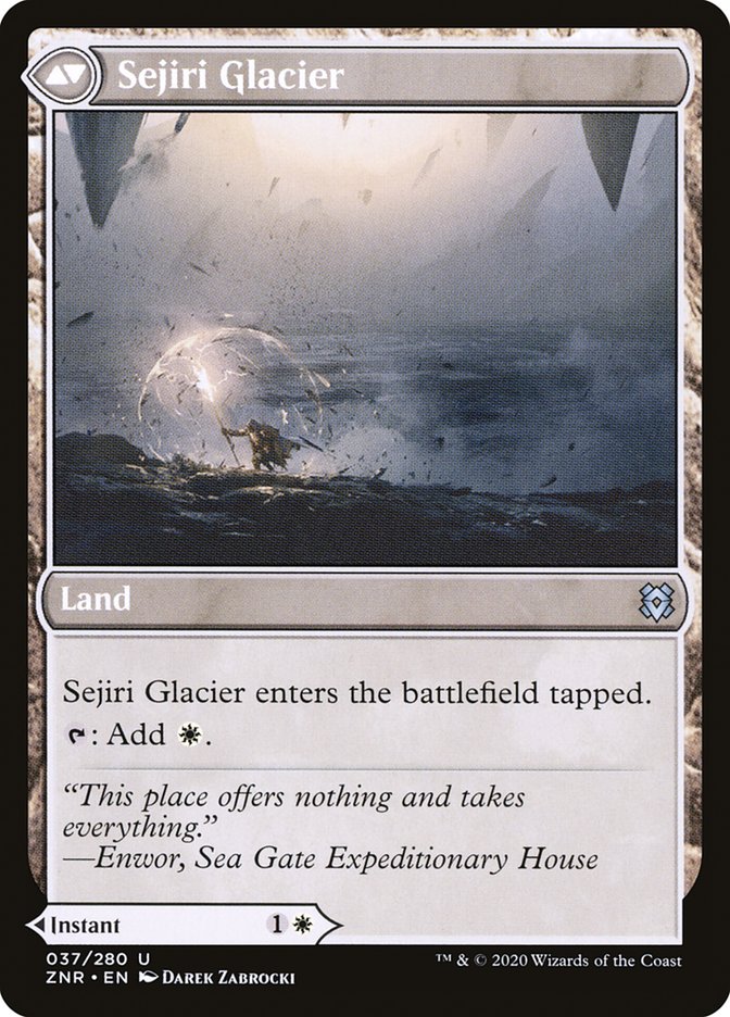 Sejiri Shelter // Sejiri Glacier [Zendikar Rising] | Local Legends
