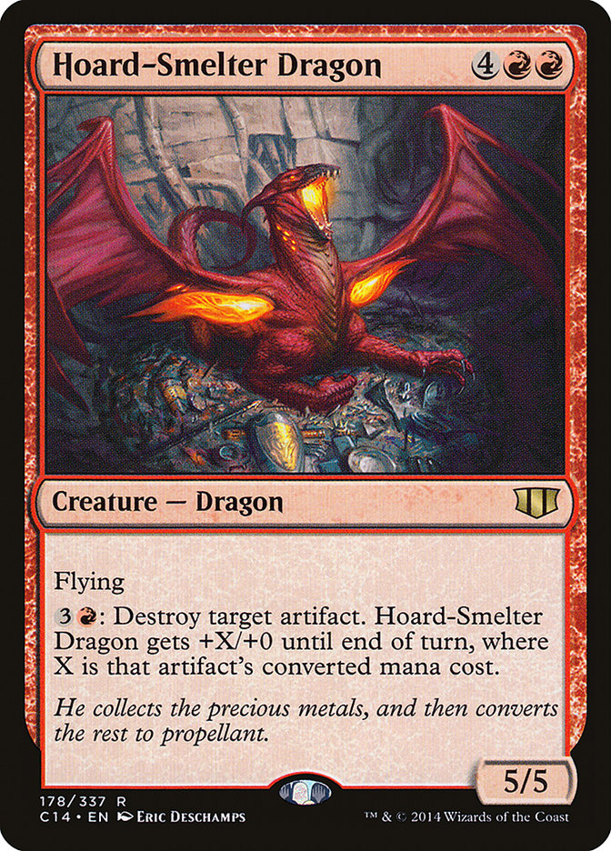 Hoard-Smelter Dragon [Commander 2014] | Golgari Games