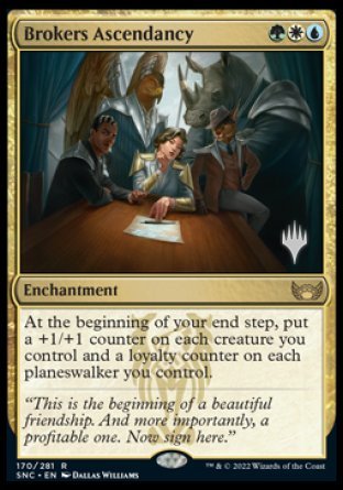 Brokers Ascendancy (Promo Pack) [Streets of New Capenna Promos] | Local Legends