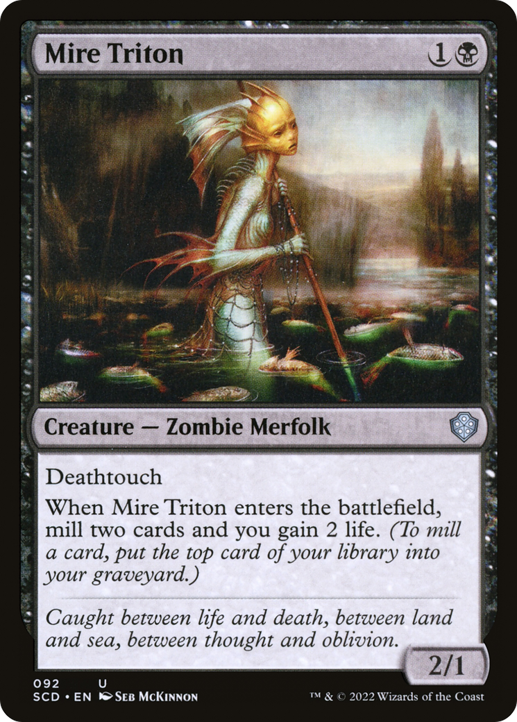 Mire Triton [Starter Commander Decks] | Golgari Games