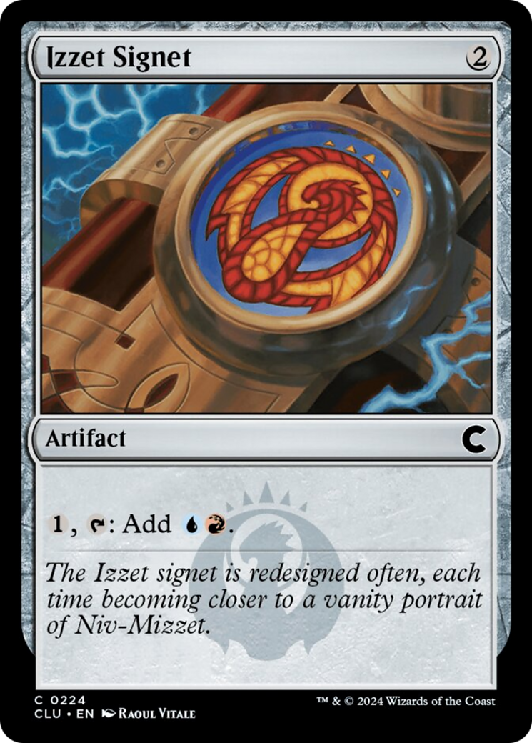 Izzet Signet [Ravnica: Clue Edition] | Local Legends
