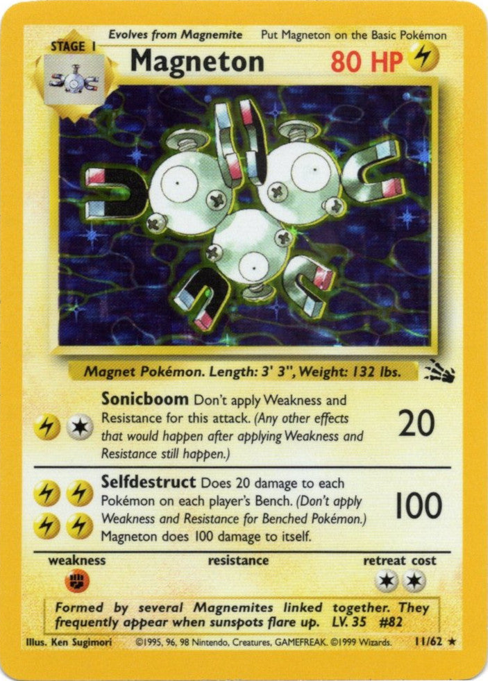 Magneton (11/62) [Fossil Unlimited] | Local Legends