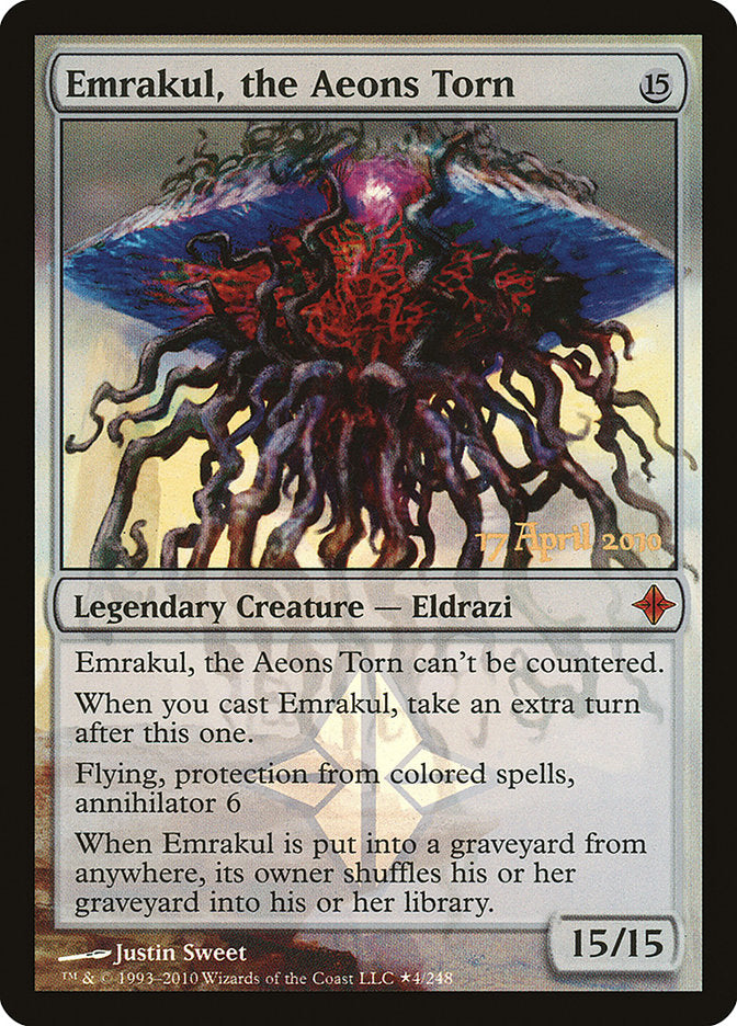 Emrakul, the Aeons Torn [Rise of the Eldrazi Prerelease Promos] | Golgari Games