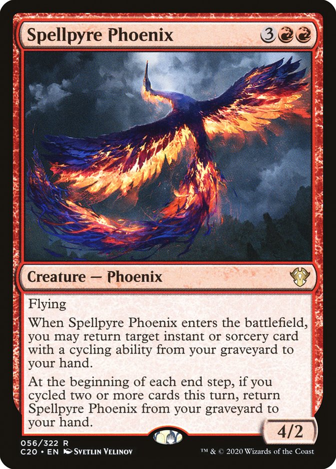 Spellpyre Phoenix [Commander 2020] | Golgari Games