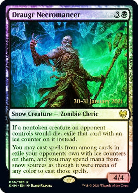 Draugr Necromancer [Kaldheim Prerelease Promos] | Golgari Games