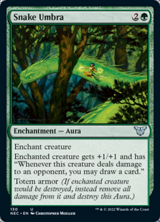 Snake Umbra [Kamigawa: Neon Dynasty Commander] | Local Legends