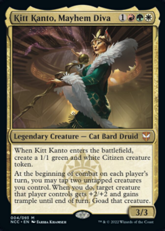 Kitt Kanto, Mayhem Diva [Streets of New Capenna Commander] | Local Legends