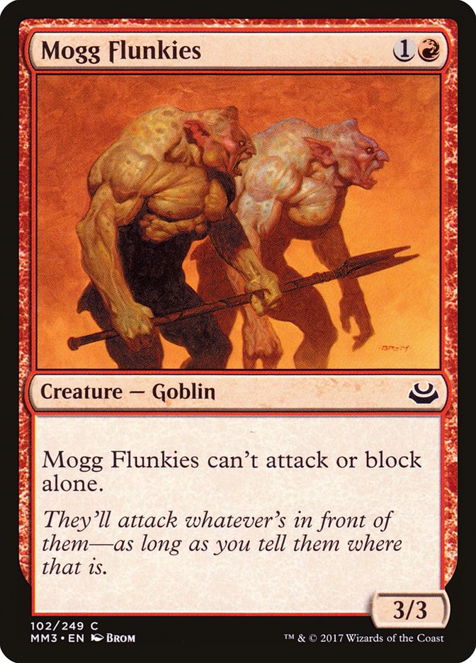 Mogg Flunkies [Modern Masters 2017] | Golgari Games