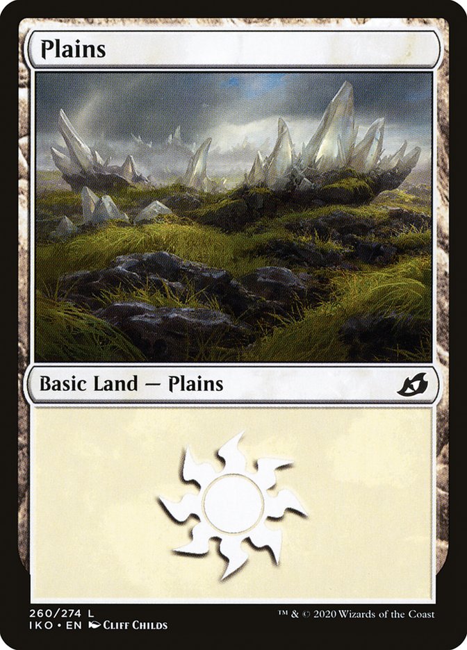 Plains (260) [Ikoria: Lair of Behemoths] | Golgari Games