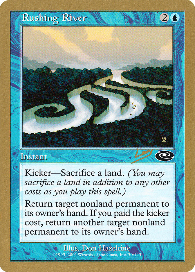 Rushing River (Raphael Levy) [World Championship Decks 2002] | Golgari Games