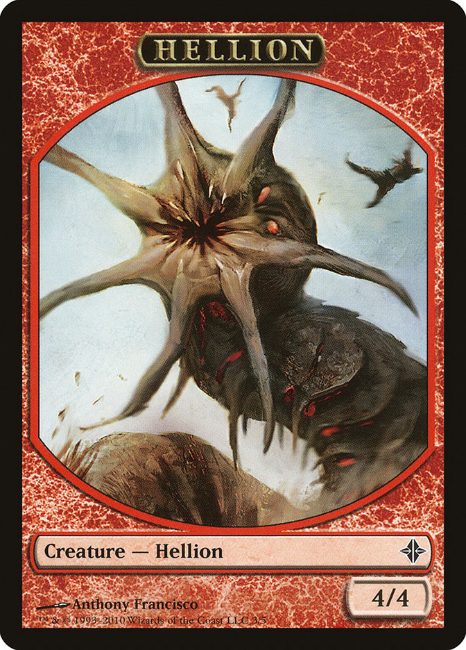 Hellion Token [Rise of the Eldrazi Tokens] | Golgari Games