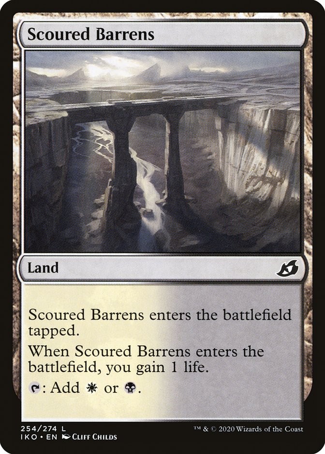 Scoured Barrens [Ikoria: Lair of Behemoths] | Golgari Games