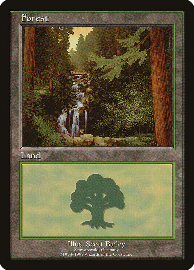 Forest (1) [European Land Program] | Golgari Games