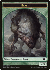 Beast // Snake (017) Double-Sided Token [Commander 2015 Tokens] | Golgari Games