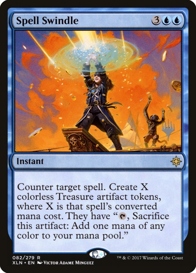 Spell Swindle (Promo Pack) [Ixalan Promos] | Local Legends
