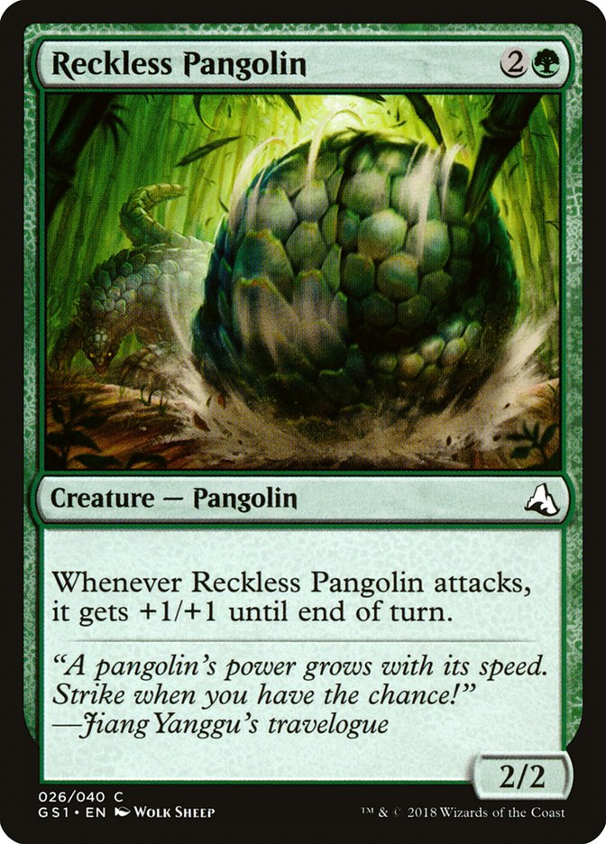 Reckless Pangolin [Global Series Jiang Yanggu & Mu Yanling] | Local Legends