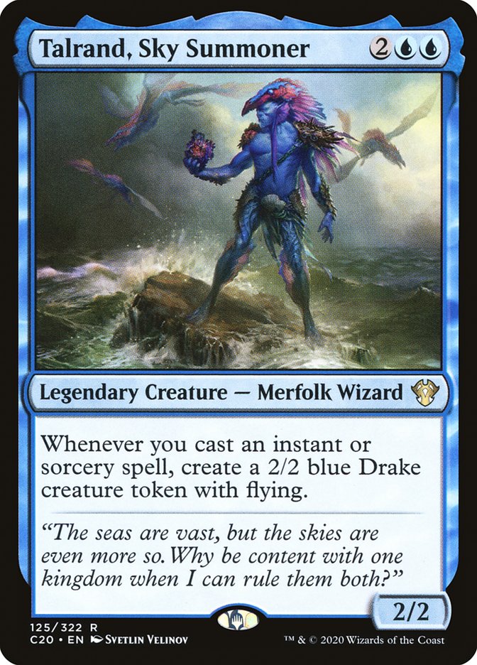 Talrand, Sky Summoner [Commander 2020] | Local Legends